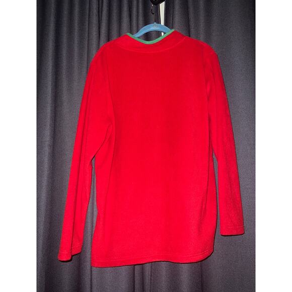 Ugly Christmas Sweater Fleece Xmas Size Large - Picture 3 of 3